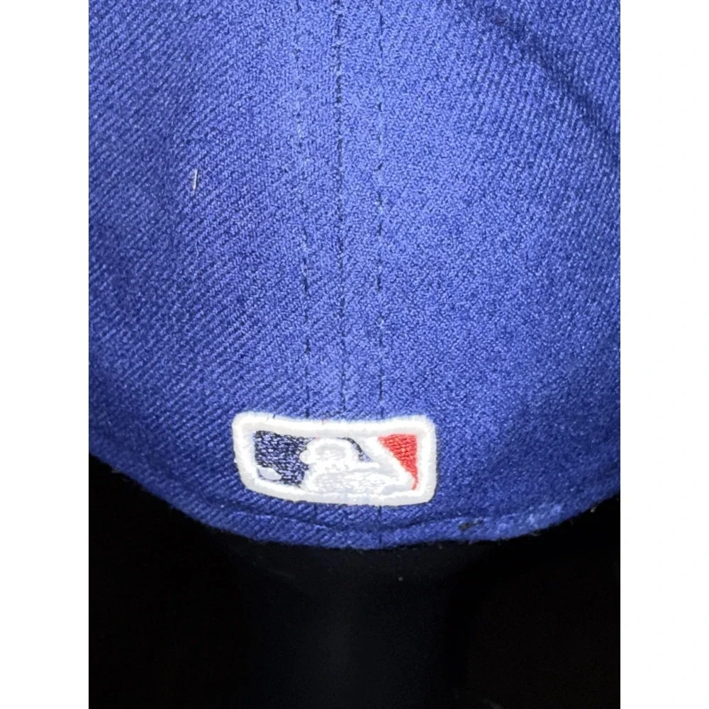 Los Angeles Dodgers Hat Size 7 1/8  Blue New Era 59Fifty Dad Cap Plain Logo MLB